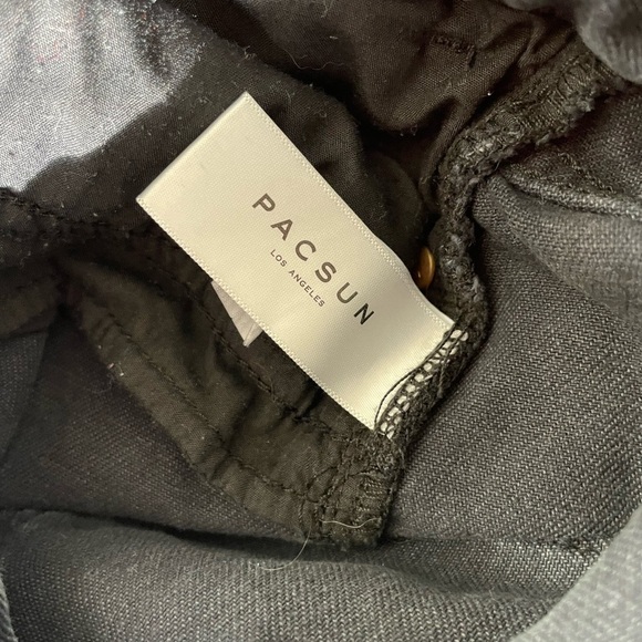 PacSun | Charcoal cuffed denim mom short high rise jean size 24 - Picture 8 of 8